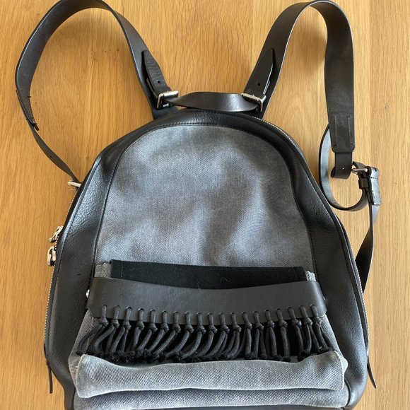 3.1 Phillip Lim Mini Bianca Backpack Denim Black main image 4